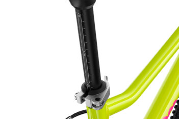woom GO 3-4 Neon Lime LTD Detail