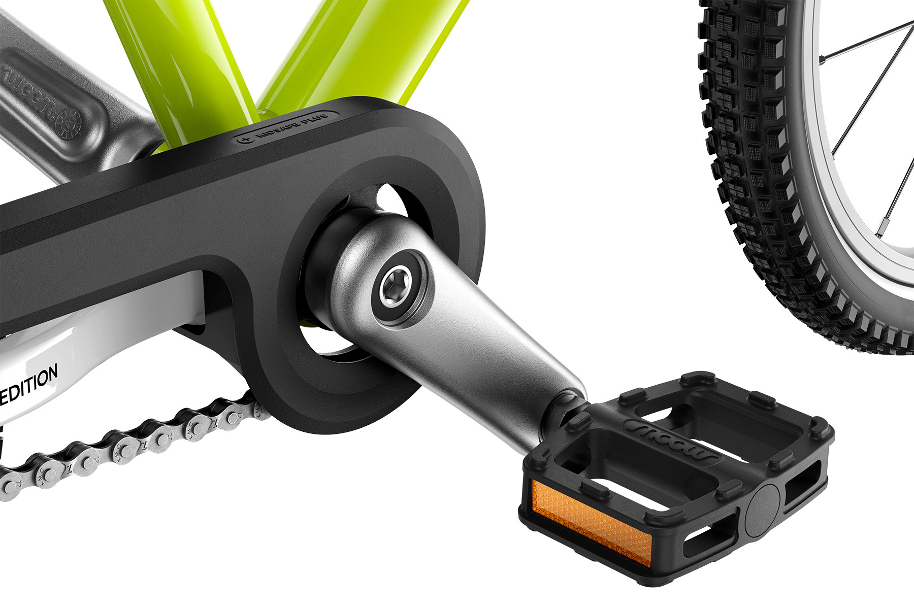 woom GO 3 Neon Lime LTD